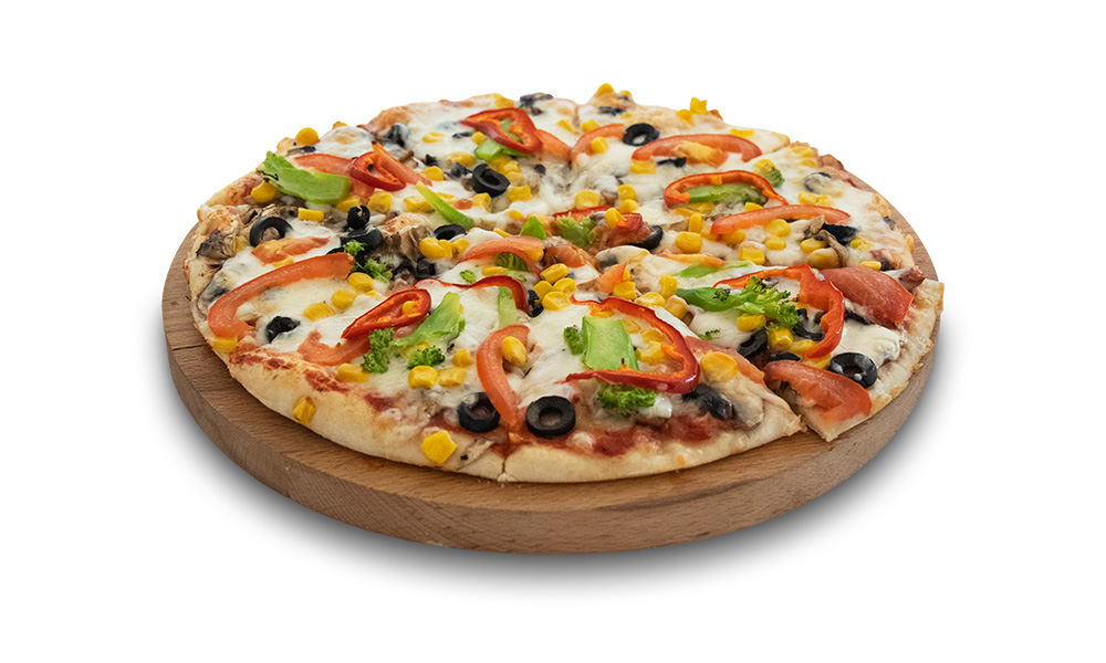 pizza vegetariană, marimar-tichilești, blat, platou, savoare, proaspăt